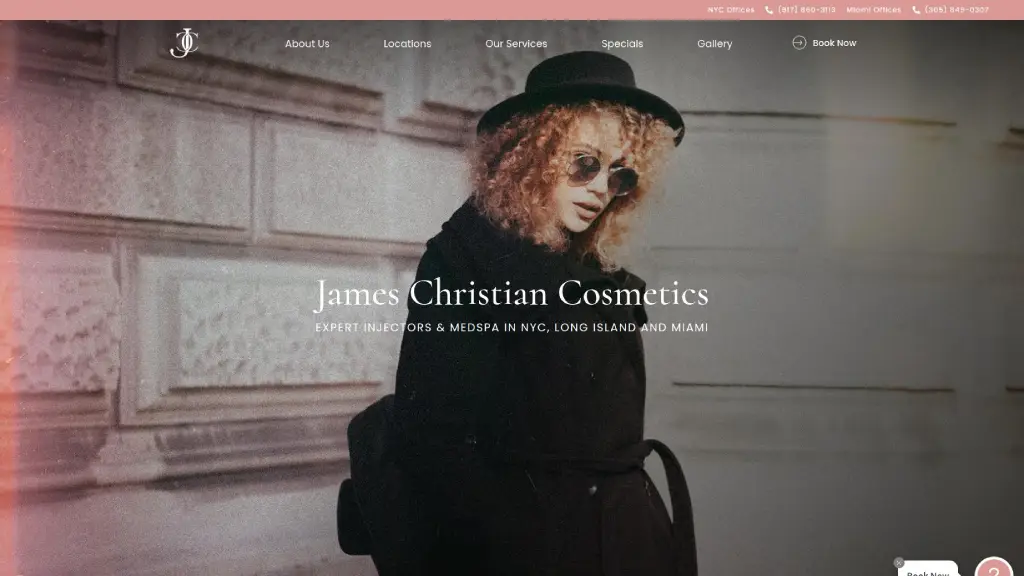 James Christian Cosmetics preview